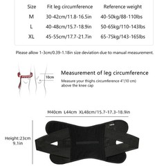Knee Brace Support Patella Stabilizer Strap Arthritis Running Tendon Pain Relief