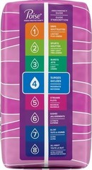 Poise 4 Drop Pads Regular/Long Moderate Absorbency Odor Control