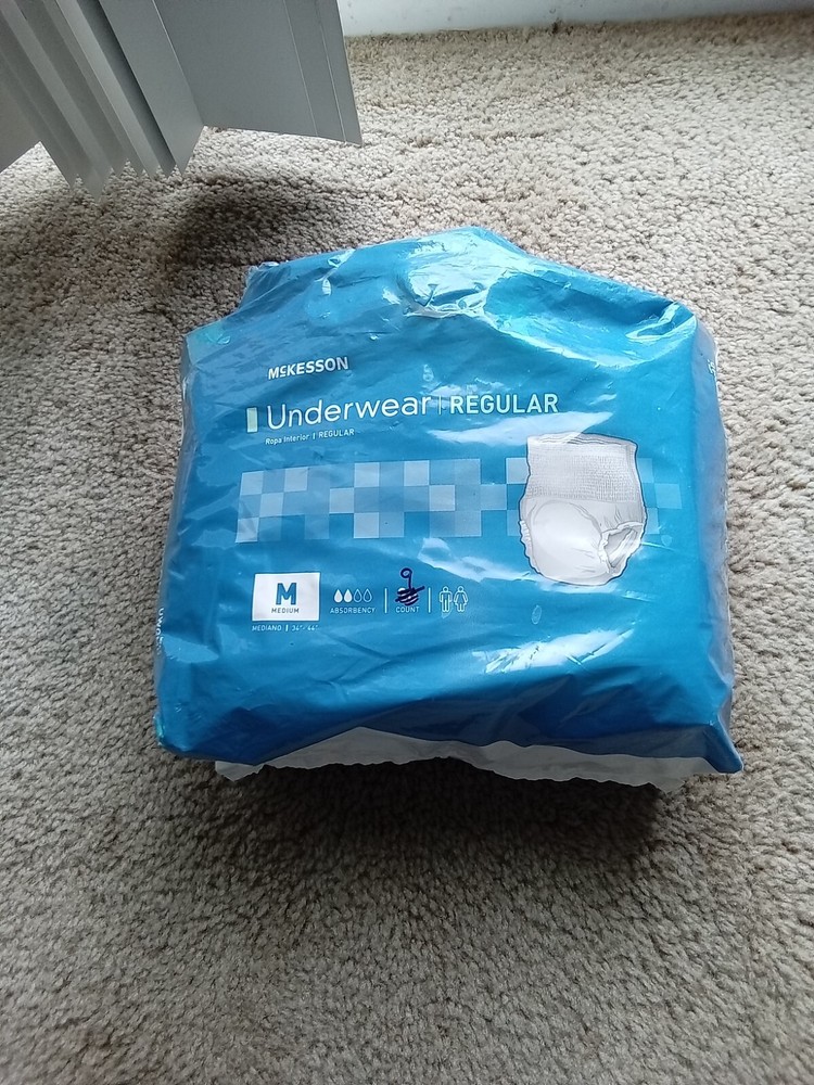 McKesson Adult Incontinence Underwear Pull Up Briefs Medium Lot of 9
