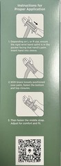 New Wrist Brace With Cleanprene technology For Sensitive Skin