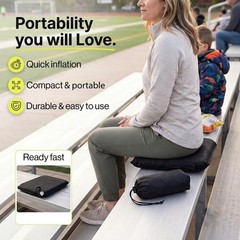 Inflatable Seat Cushion for Travel & Outdoors