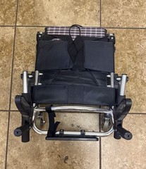 Wheelchair Ultra-Light Wheelchair for The Elderly, Folding Transport Chair. 15lb