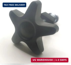 Pacify 2 Pack Replacement Adjustment Star Knobs for Rollator Walker Guardian Wal