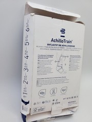 Bauerfeind AchilloTrain Achilles Tendon Support Size 6 Ankle/Foot Black/Blue
