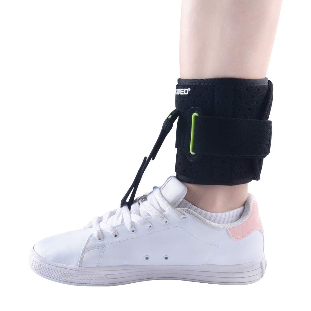 Drop Foot Support AFO AFOs Ankle Brace Strap Elevator Poliomyelitis Hemiplegi…