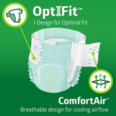 Extra+ Adult Diapers, Disposable Incontinence Briefs, Leak-Proof Diaper, Abso…