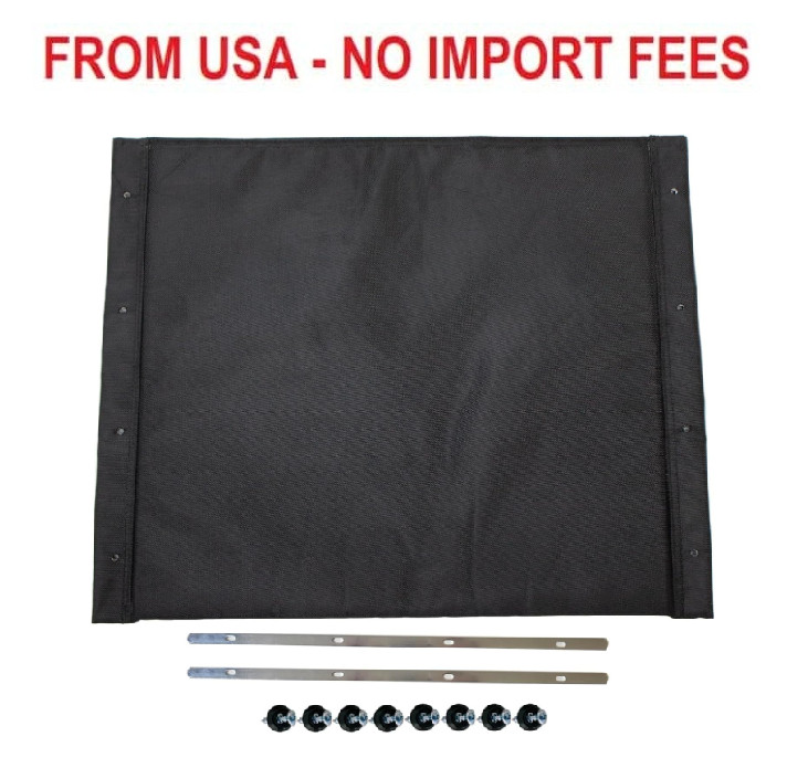 Wheelchair Replacement Seat Upholstery, 18 x 16 inches, Nylon, Universal Fit