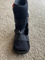 1-DeRoyal Tracker EX Walker Closed Heel With Wide Foot Plate XL RIGHT/LEFT BOOT