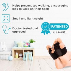 BraceAbility Toe Walking Brace Item #11A05 (Sz S Small, Little Kids 10-12 US)