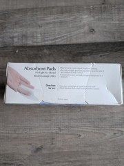 B-Sure Accidental Bowel Leakage Absorbent Pads, Box/24 Pads