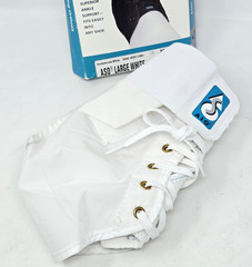 Med Spec ASO Ankle Stabilizer Brace, White, Large, Right or Left, Open Box