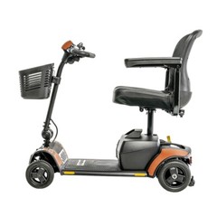 Pride SC442E Tangerine Elite Traveller® 2 4-Wheel Travel Mobility Scooter- 18AH
