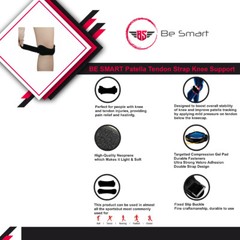 Knee Pain Relief & Patella Stabilizer Knee Strap Brace Support Running Arthritis