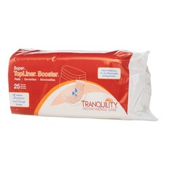 Tranquility Booster Pad 4-1/4 X 15 Inch Flow-Through Pad 25 Ct