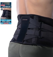 Lower Back Brace For Lumbar Ultra Back Support Copper Fit Plus Size (L to 3XL)