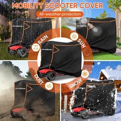 Mobility Scooter Cover Waterproof – Heavy Duty 420D Electric Scooter Storage …