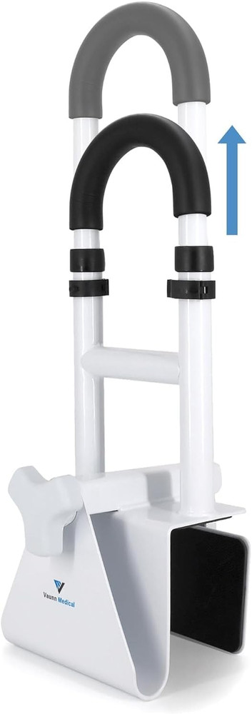 Medical Bathtub Handle Grab Bar and Safety Rails for Seniors, Height Adjustable