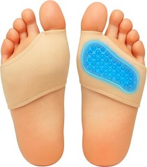 Anti-Slip Metatarsal Support Sleeves – Gel Cushions for Ball of Foot Pain