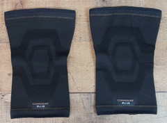 Copper Fit Elite Compression Knee Sleeve 2 Pack L/XL 16-20″ Airflow Tech