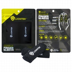 Joint Support Finger Sleeves V3 Pair – Compression for BJJ, Fitness, Volleyball,