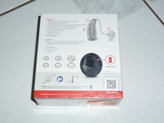 RCA OTC Behind-The-Ear Hearing Aids With Charging Case Silver RSH062SL – NEW!!