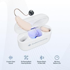 Next-Gen Audien ION Pro 2 Hearing Aids | Custom Profiles & UV Self-Cleaning Tech