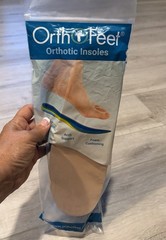 Orthofeet Mens Thermofit Orthotic Foam Cushion Arch Support Insoles Size 10.5W