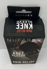 NUFABRX Knee Compression Sleeve Pain Relief