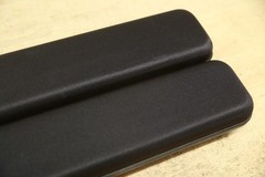 PAIR 14″Quantum GEL Armrest Arm Pads & MOUNT RAILS for Edge 3 Q6 2.0 J4 4Front +