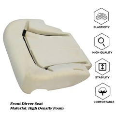 Driver Side Bottom Lower Replacement Seat Foam Cushion Pad Compatible with Ch…