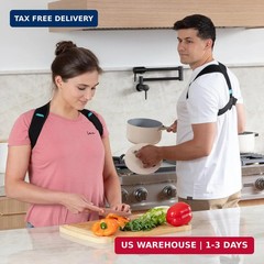 ComfyBrace Posture Corrector-Back Brace for Men and Women- Fully Adjustable Stra