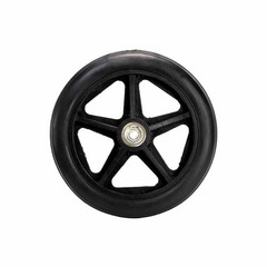 4PCS 6 Inch Front Wheel Solid Caster For Wheelchair & Rollator Walker
