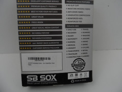 SB SOX Knee High Compression Socks (20-30mmHg) Nude/White S Small – NEW