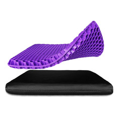 Double Thick Gel Seat Cushion – Egg Shape, Non-Slip Breathable, Comfort
