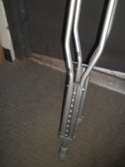 Aluminum Lightweight Crutches -drive – Size 5’10“-6’6″ – Tall Size