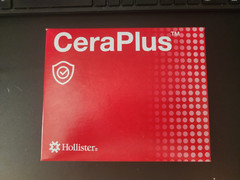 (2) Hollister 11404 New Image Ceraplus 2-piece Ostomy Skin Barrier 5 Units