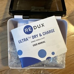 Redux Ultra Dry & Charge Hearing Aid Dryer Dehumidifier w/ Heatless Drying NEW