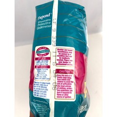 VTG Depend 19 Disposable Protective Underwear Adult Incontinence 1990s