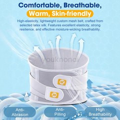 Medical-Grade Lumbar Support Belt for Back Pain Relief with Steel Plates、M-XXL
