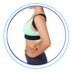 Posture Corrector Breathable Clavicle Chest Back Support Brace Women Girls Small