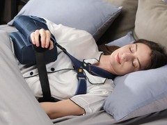 VELPEAU Arm Slings Shoulder Abduction Sling Rotator Cuff Immobilizer with Pillow