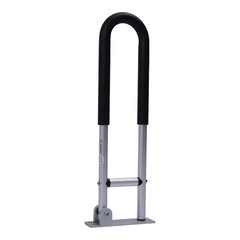 1pcs Folding Hinged Bathroom Rail Grab Bar Support Drop Down Handle Adjustabble