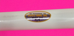 Grab Bar safety rail W-16 white painted steel with mounting hardware N.I.B Open