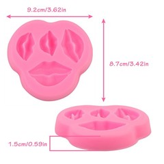 Lips Shape Baking Mold For Creative Homemade Cartoon Cake Easy To Use