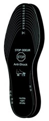 Pedag Stop Odor 163 comfort insole, absorbs shock, eliminates odor and trimmable