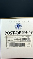 FLA Orthopedics C3 Deluxe Post Op Shoe Men’s XL 43-821700 New In Box