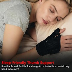 Adjustable Wrist Brace Left & Right Hand Support for Carpal Tunnel Pain