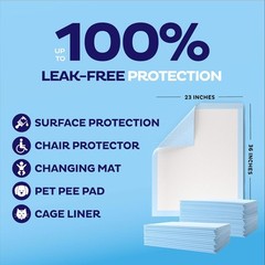 Chucks Pads Disposable [50-Pack] Underpads 23×36 23" X 36"