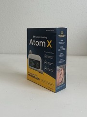Audien Hearing ATOM X -Rrchargeable OTC Hearing Aids New Box FREE SHIPPING
