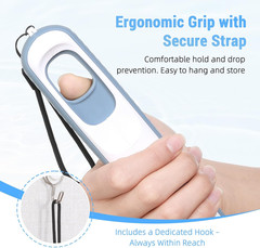 Toilet Aids for Wiping Bottom, 16.5″ Long Reach Comfort Wipe – Butt Wiper Tool